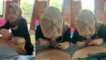 Ukhti Hijab Manis Cantik Pasrah Servis Kasur